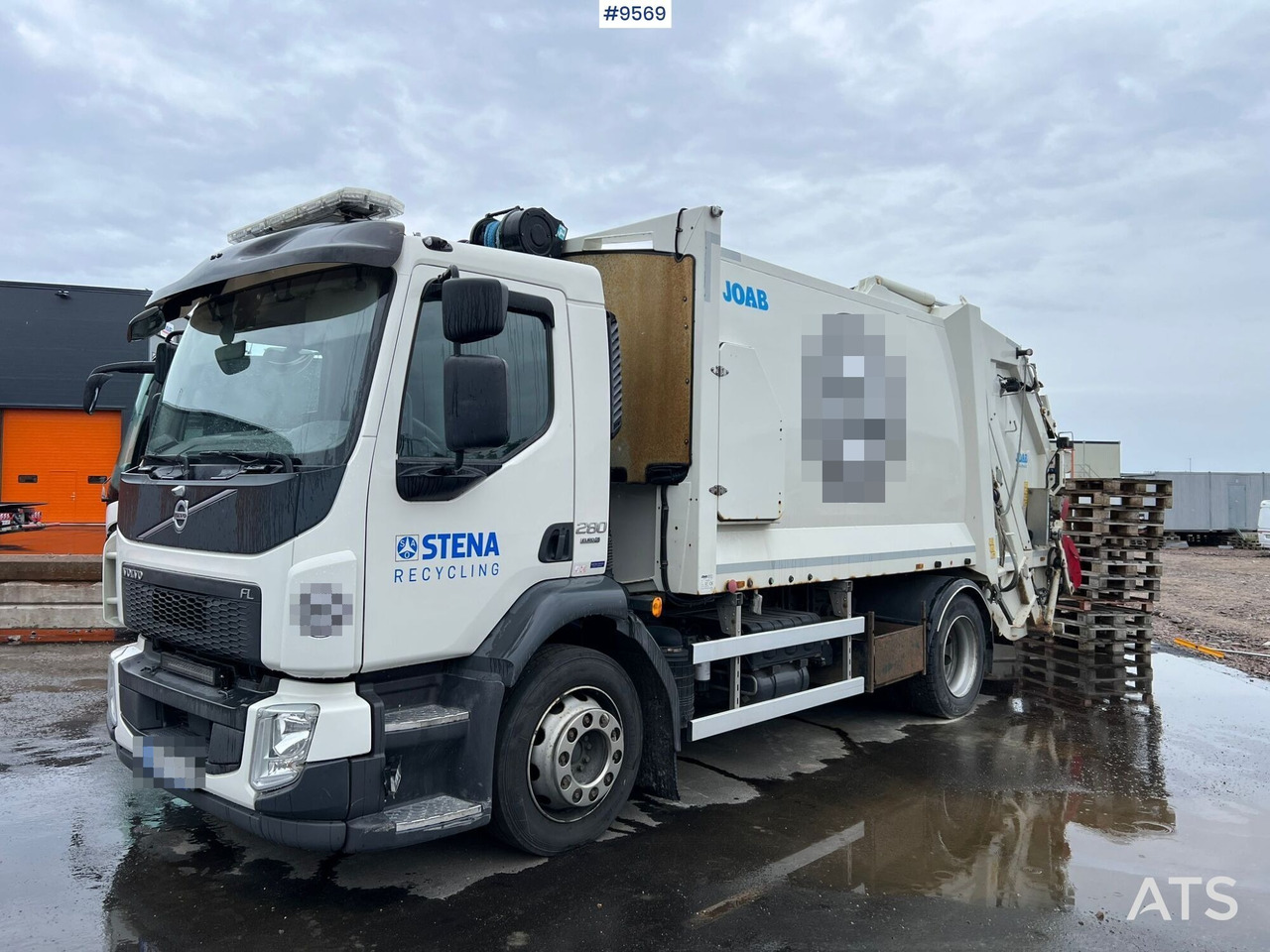 Volvo FL 42 R Garbage truck (VIDEO) - Xe tải chở rác: hình 1 Volvo FL 42 R Garbage truck (VIDEO) - Xe tải chở rác: hình 1