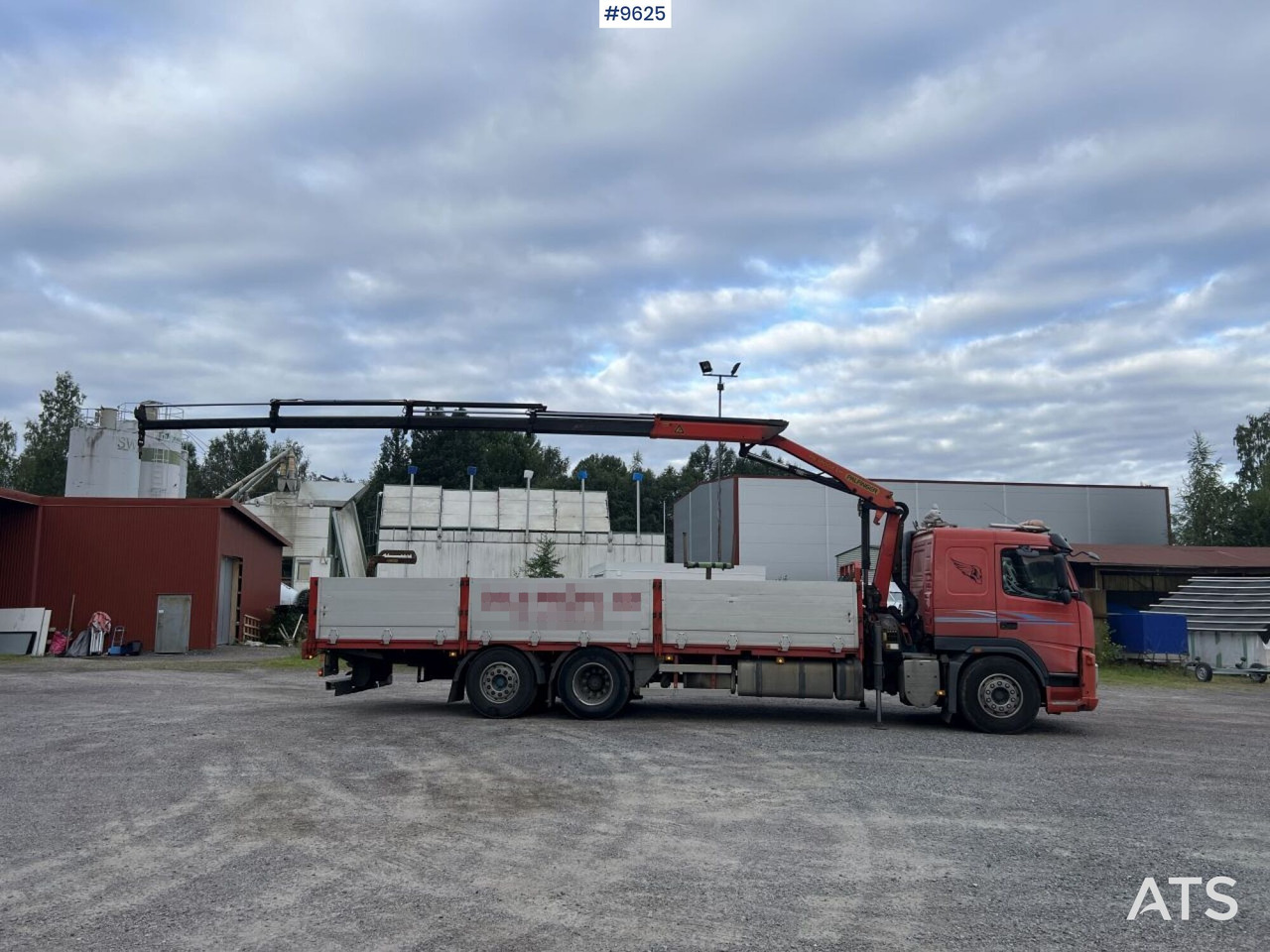 Volvo FM 380 6*2 Crane truck - Xe cẩu tự hành, Xe tải thùng lửng/ Phẳng: hình 4 Volvo FM 380 6*2 Crane truck - Xe cẩu tự hành, Xe tải thùng lửng/ Phẳng: hình 4