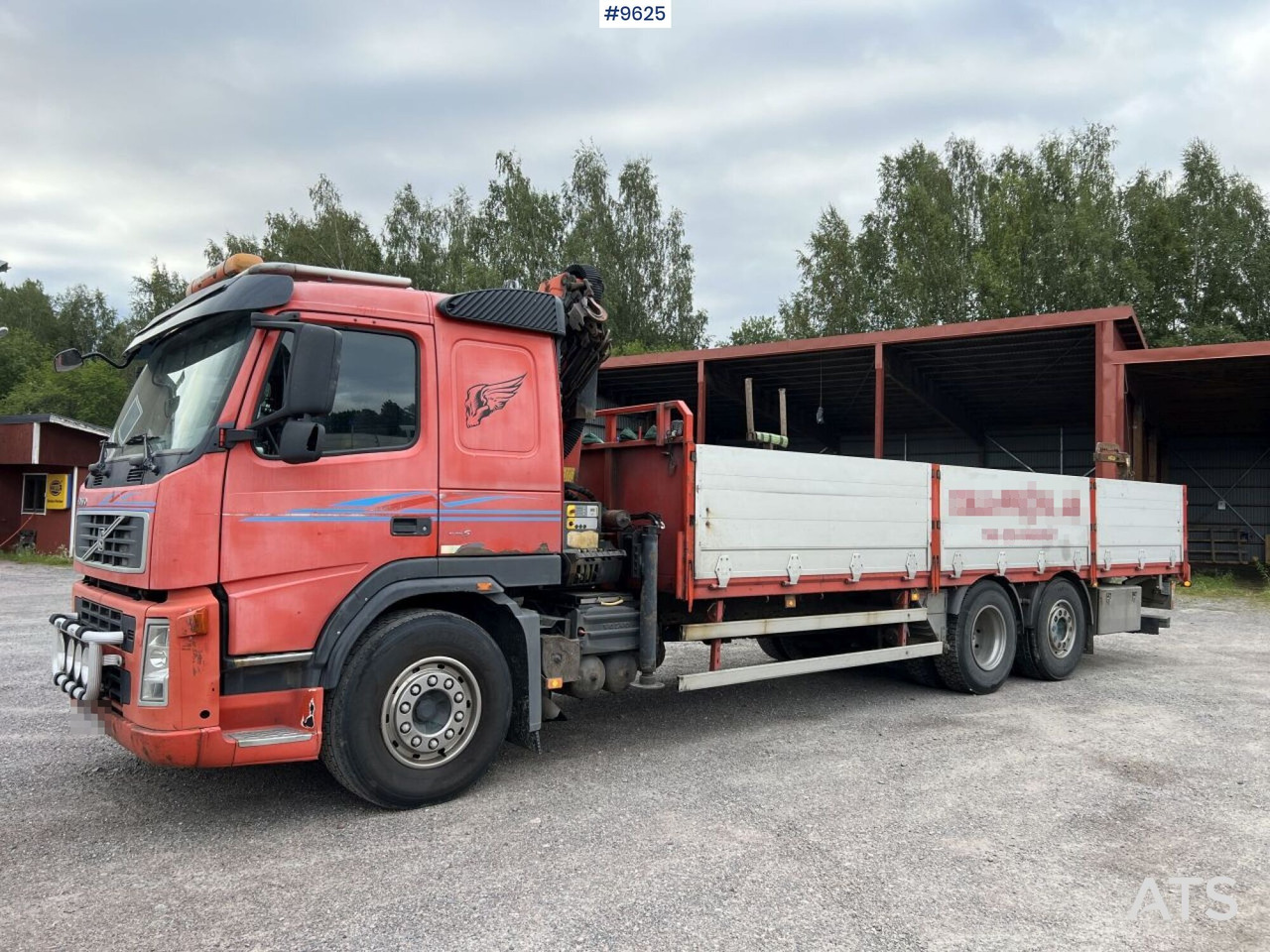 Volvo FM 380 6*2 Crane truck - Xe cẩu tự hành, Xe tải thùng lửng/ Phẳng: hình 1 Volvo FM 380 6*2 Crane truck - Xe cẩu tự hành, Xe tải thùng lửng/ Phẳng: hình 1