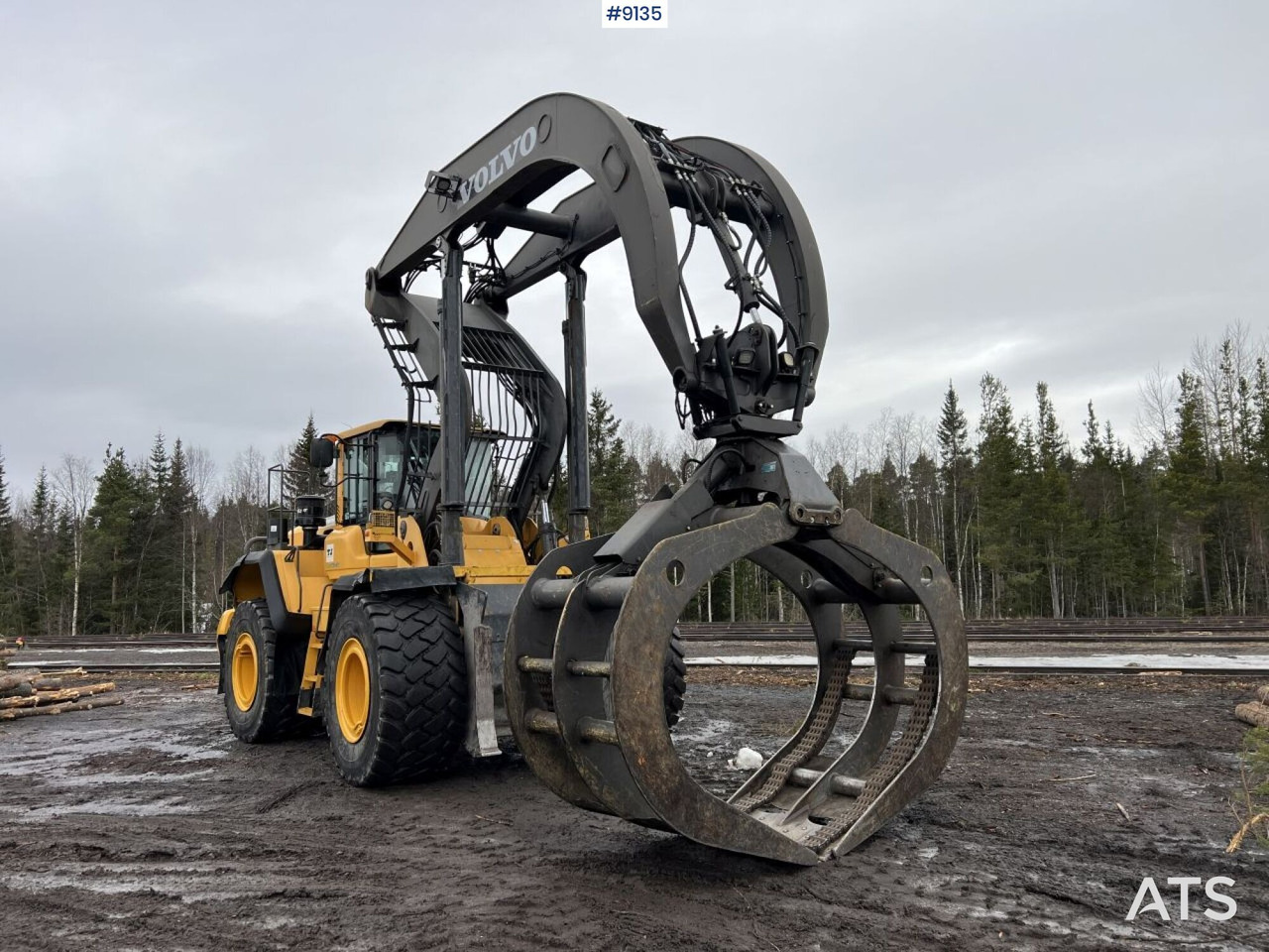 Volvo L 180 G High lifter / Log handler (VIDEO) - Máy xúc lật bánh lốp: hình 2 Volvo L 180 G High lifter / Log handler (VIDEO) - Máy xúc lật bánh lốp: hình 2