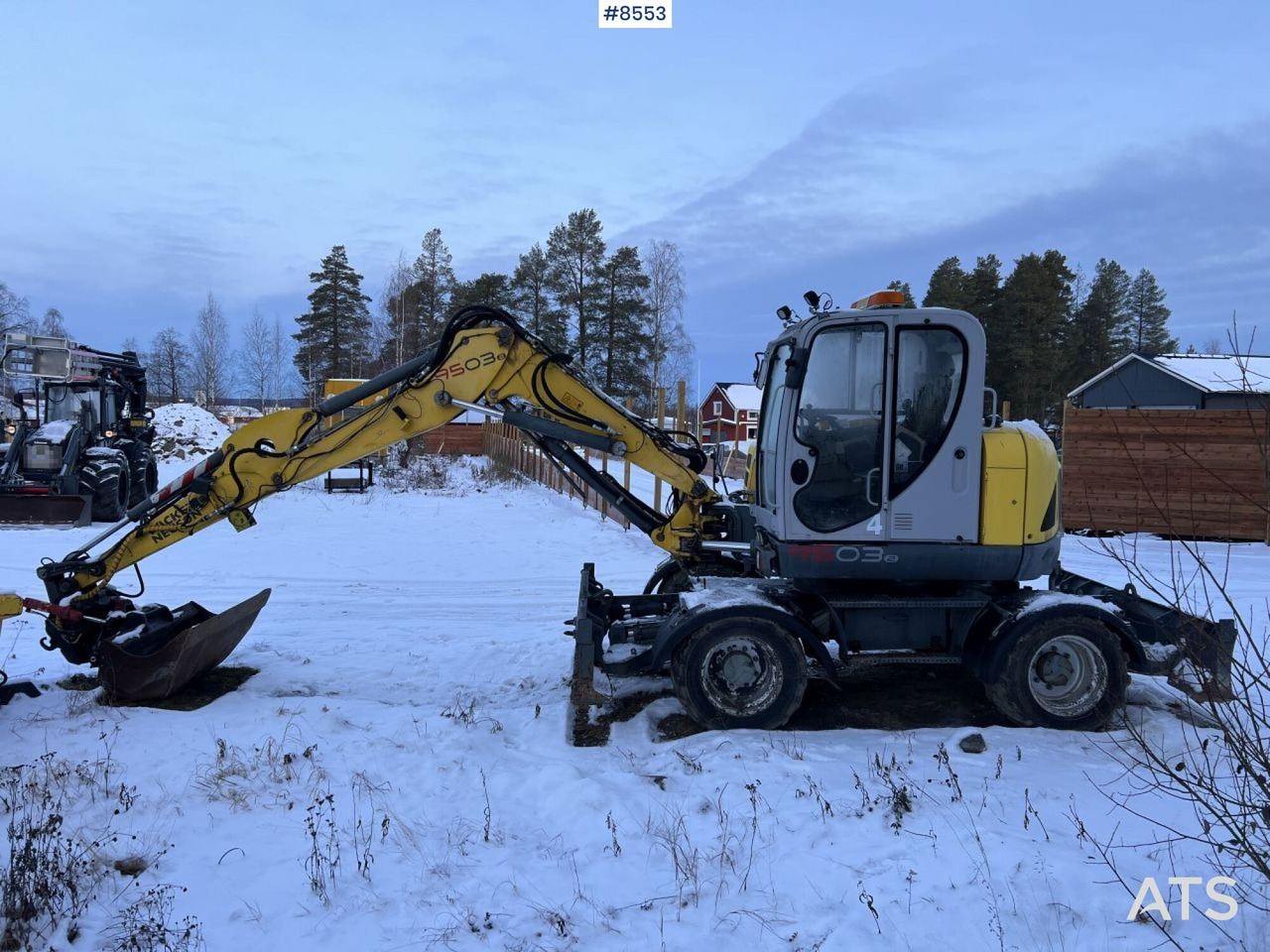 Wacker Neuson 9503 Wheeled excavator, wagon and gears - Máy xúc bánh lốp: hình 3 Wacker Neuson 9503 Wheeled excavator, wagon and gears - Máy xúc bánh lốp: hình 3