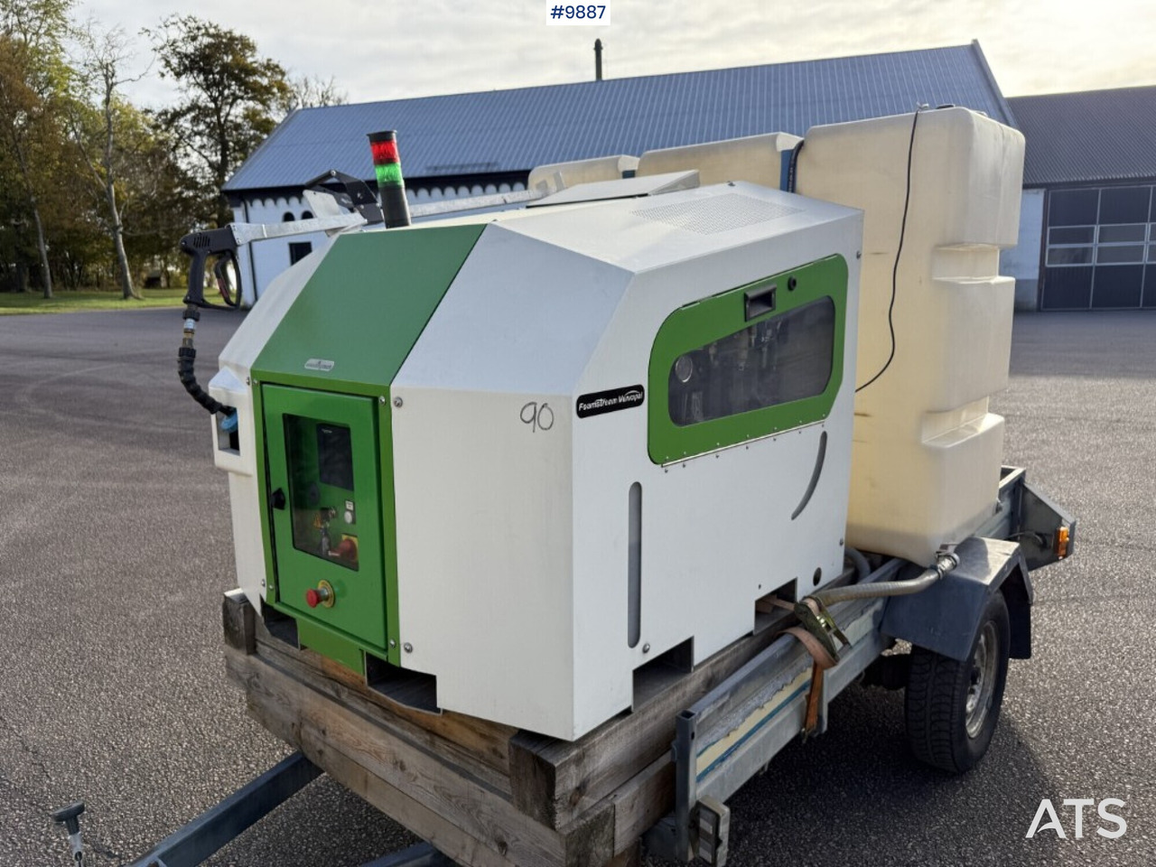 Weed control machine - Weedingtech Foamstream Municipal M1200 - Trang thiết bị vườn: hình 1 Weed control machine - Weedingtech Foamstream Municipal M1200 - Trang thiết bị vườn: hình 1