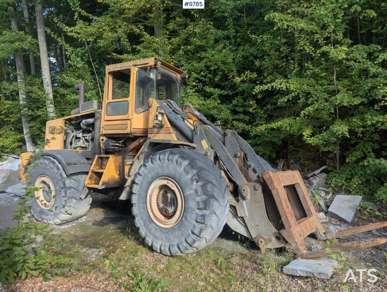 Wheel loader Ljungby L25 Repair object - Máy xúc lật bánh lốp: hình 1 Wheel loader Ljungby L25 Repair object - Máy xúc lật bánh lốp: hình 1