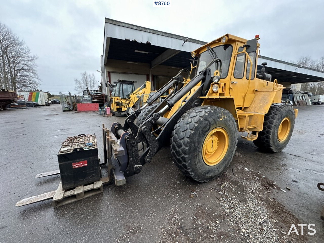 Wheel loader, VOLVO BM 4400 (SEE VIDEO) - Máy xúc lật bánh lốp: hình 1 Wheel loader, VOLVO BM 4400 (SEE VIDEO) - Máy xúc lật bánh lốp: hình 1