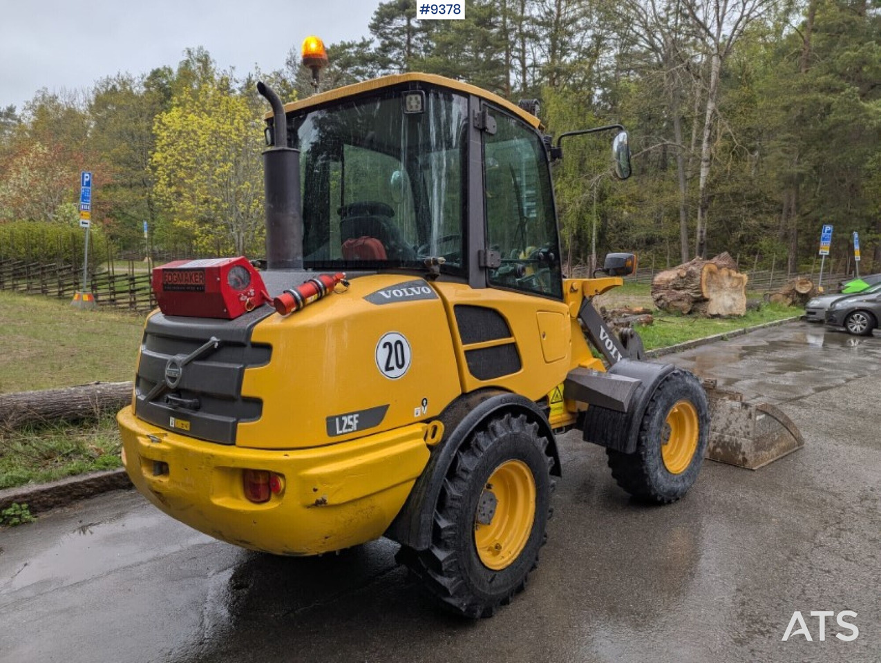 Wheel loader Volvo L25F with attachments (SEE VIDEO) - Máy xúc lật bánh lốp: hình 4 Wheel loader Volvo L25F with attachments (SEE VIDEO) - Máy xúc lật bánh lốp: hình 4