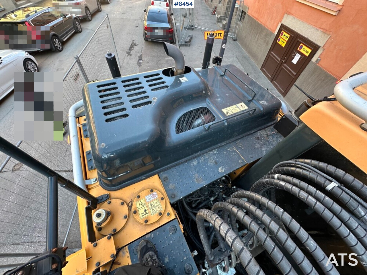 Máy xúc bánh lốp Wheeled excavator Hyundai HW180 with rotor digging system and gear (SEE VIDEO): hình 18