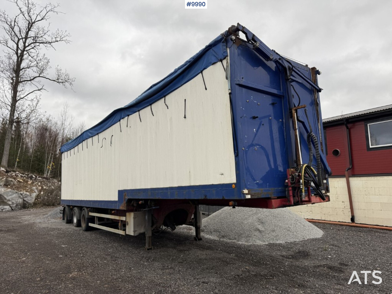 Wood chip trailer Kilafors TNRBM3CFTS-45-1 - Sơ mi rơ moóc ben: hình 1 Wood chip trailer Kilafors TNRBM3CFTS-45-1 - Sơ mi rơ moóc ben: hình 1