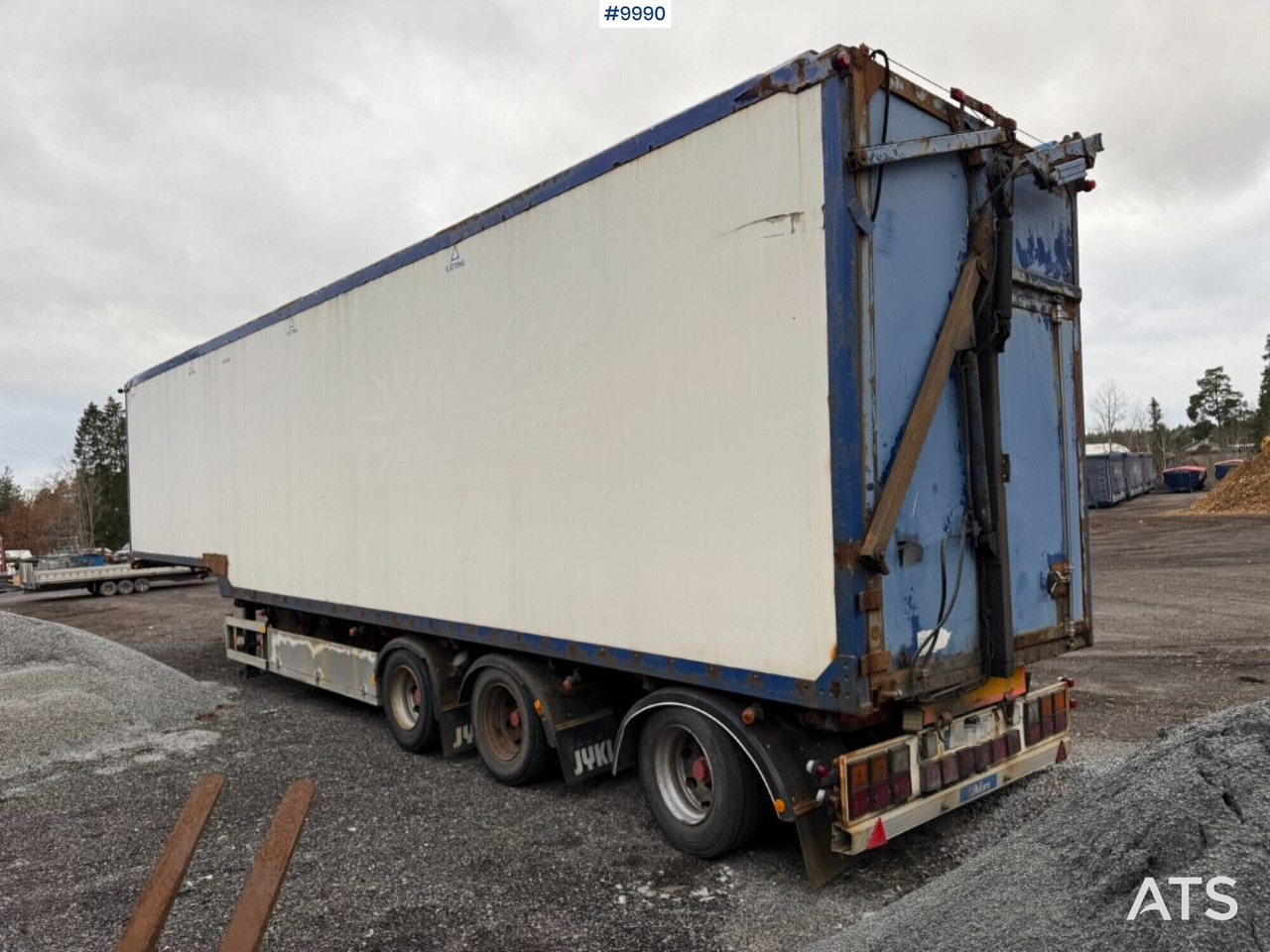 Wood chip trailer Kilafors TNRBM3CFTS-45-1 - Sơ mi rơ moóc ben: hình 5 Wood chip trailer Kilafors TNRBM3CFTS-45-1 - Sơ mi rơ moóc ben: hình 5