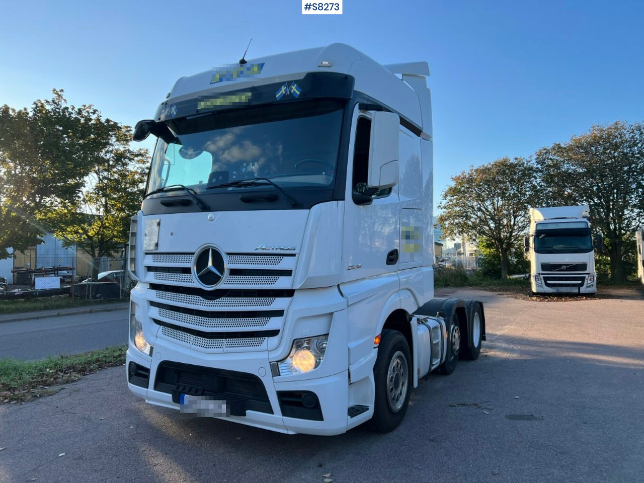 Tractor unit Mercedes-Benz ACTROS Pusher - Xe đầu kéo: hình 1 Tractor unit Mercedes-Benz ACTROS Pusher - Xe đầu kéo: hình 1