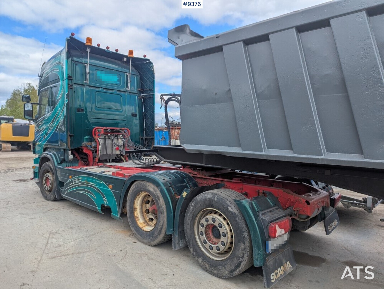 Truck unit Scania R730 V8 6X2 with RKP tipping trailer (VIDEO) - Xe đầu kéo: hình 3 Truck unit Scania R730 V8 6X2 with RKP tipping trailer (VIDEO) - Xe đầu kéo: hình 3
