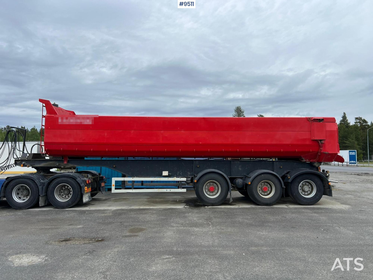 Xe đầu kéo, Rơ moóc ben Volvo FH 480 Tractor unit with tipper trailer: hình 20