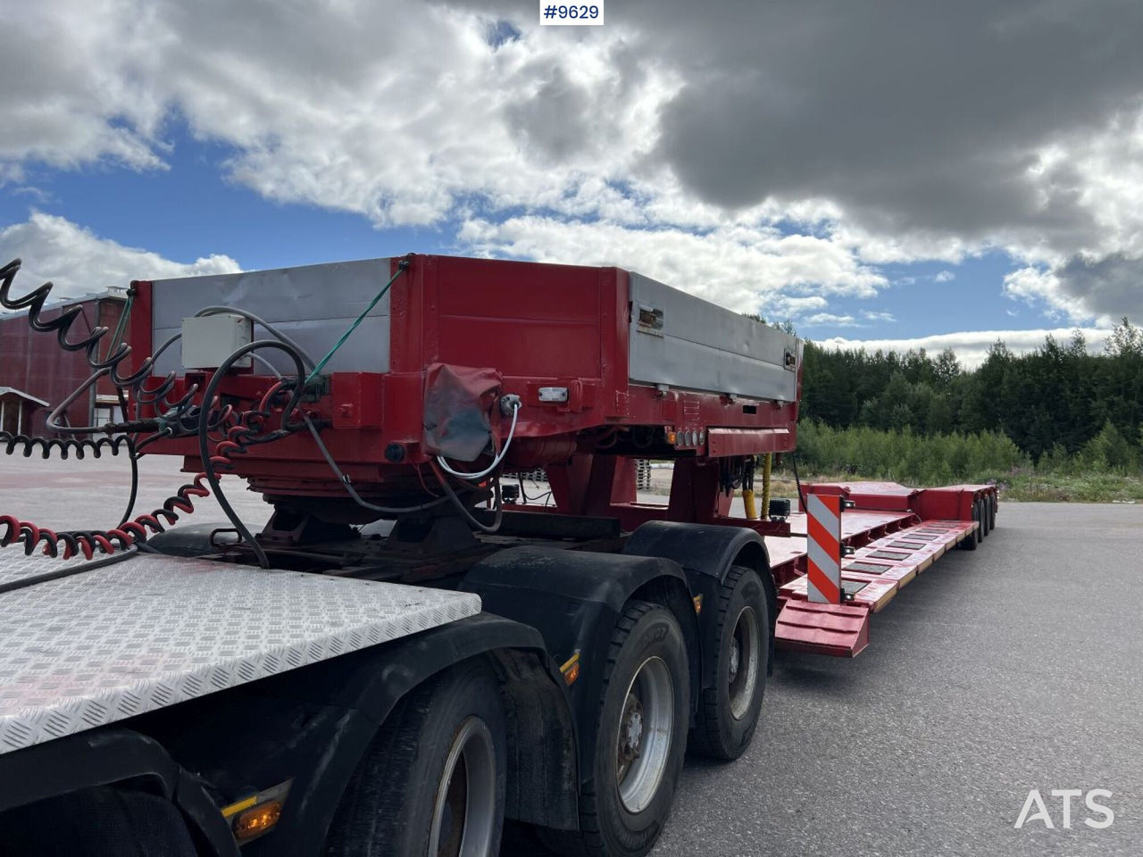 Volvo FH16 5-axle tractor unit, GOLDHOFER STZ-VL 4-41/80 trailer - Xe đầu kéo, Sơ mi rơ moóc thùng thấp: hình 5 Volvo FH16 5-axle tractor unit, GOLDHOFER STZ-VL 4-41/80 trailer - Xe đầu kéo, Sơ mi rơ moóc thùng thấp: hình 5