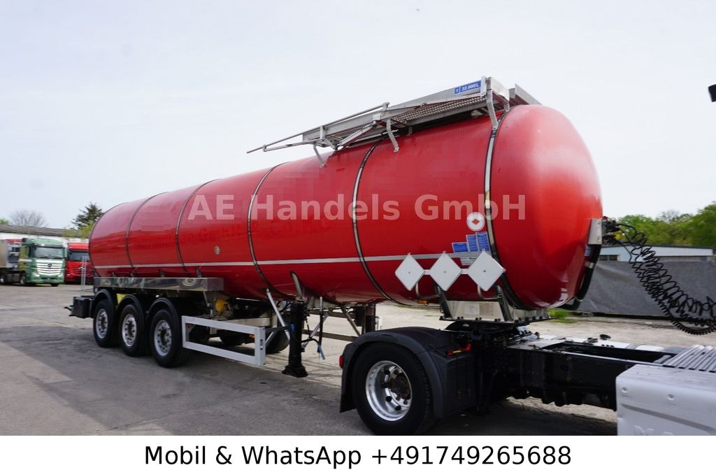Feldbinder TSA 32.3 Aluminium Bitumen*ADR/32.000Ltr./3-Axle - Sơ mi rơ moóc bồn: hình 1 Feldbinder TSA 32.3 Aluminium Bitumen*ADR/32.000Ltr./3-Axle - Sơ mi rơ moóc bồn: hình 1