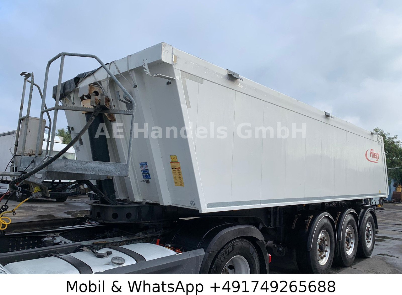 Fliegl DHKA Aluminium Kasten*24m³/Liftachse/Alcoa/Wabco - Sơ mi rơ moóc ben: hình 1 Fliegl DHKA Aluminium Kasten*24m³/Liftachse/Alcoa/Wabco - Sơ mi rơ moóc ben: hình 1