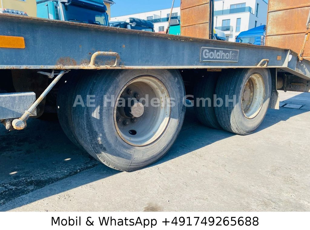 Rơ moóc thùng thấp Goldhofer TU 3-24/80 Drehschemel *Rampen/L.8,30m/TÜV-11.25: hình 19