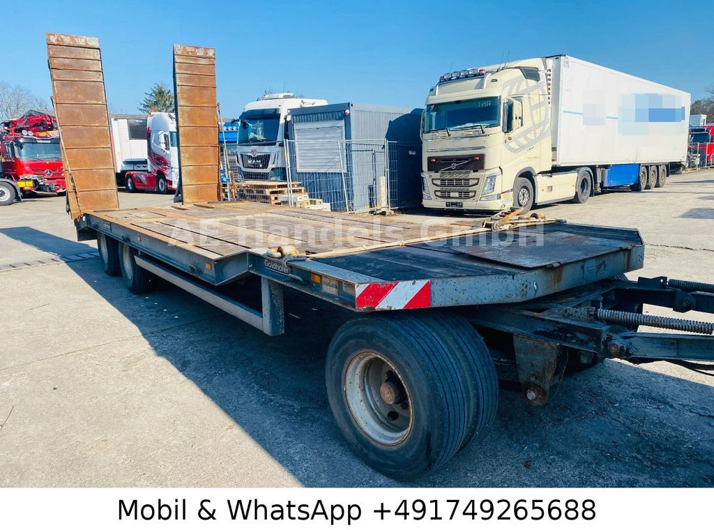 Rơ moóc thùng thấp Goldhofer TU 3-24/80 Drehschemel *Rampen/L.8,30m/TÜV-11.25: hình 7