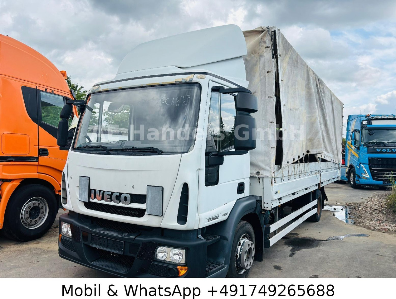 Iveco 120E22 Flachdach BL *Manual / LBW-Dautel - Xe tải thùng mui bạt: hình 2 Iveco 120E22 Flachdach BL *Manual / LBW-Dautel - Xe tải thùng mui bạt: hình 2