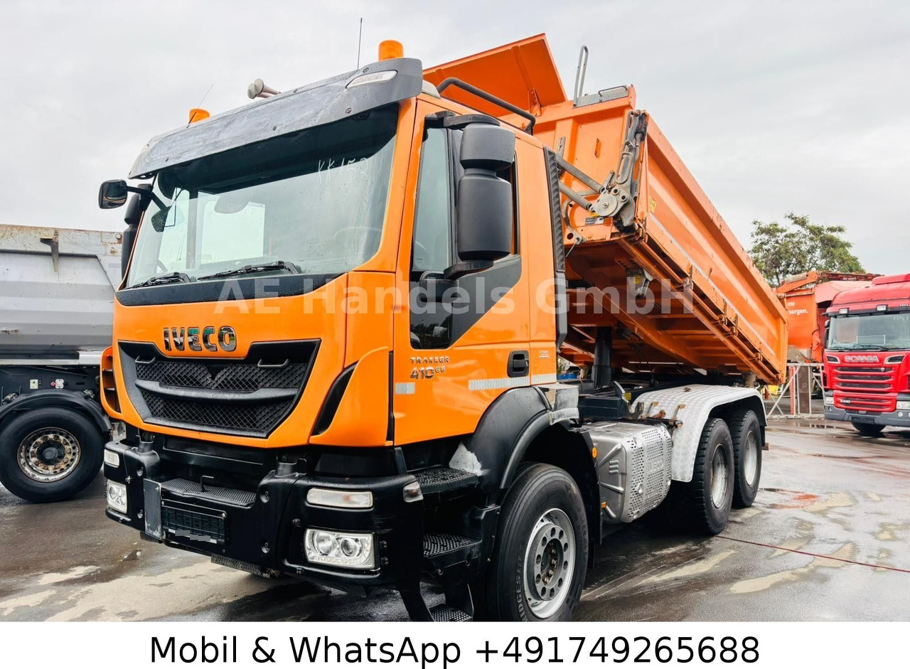 Iveco Trakker 410 E6 BB 6x4 Meiller-Kipper *10m³/AHK - Xe ben: hình 1 Iveco Trakker 410 E6 BB 6x4 Meiller-Kipper *10m³/AHK - Xe ben: hình 1