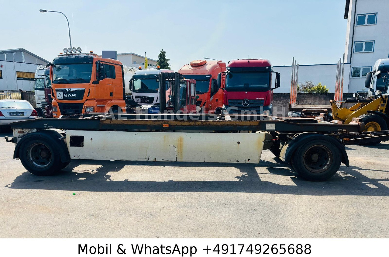 Jung TCA 18H Drehschemel Schlitten - Rơ moóc thùng chứa: hình 2 Jung TCA 18H Drehschemel Schlitten - Rơ moóc thùng chứa: hình 2