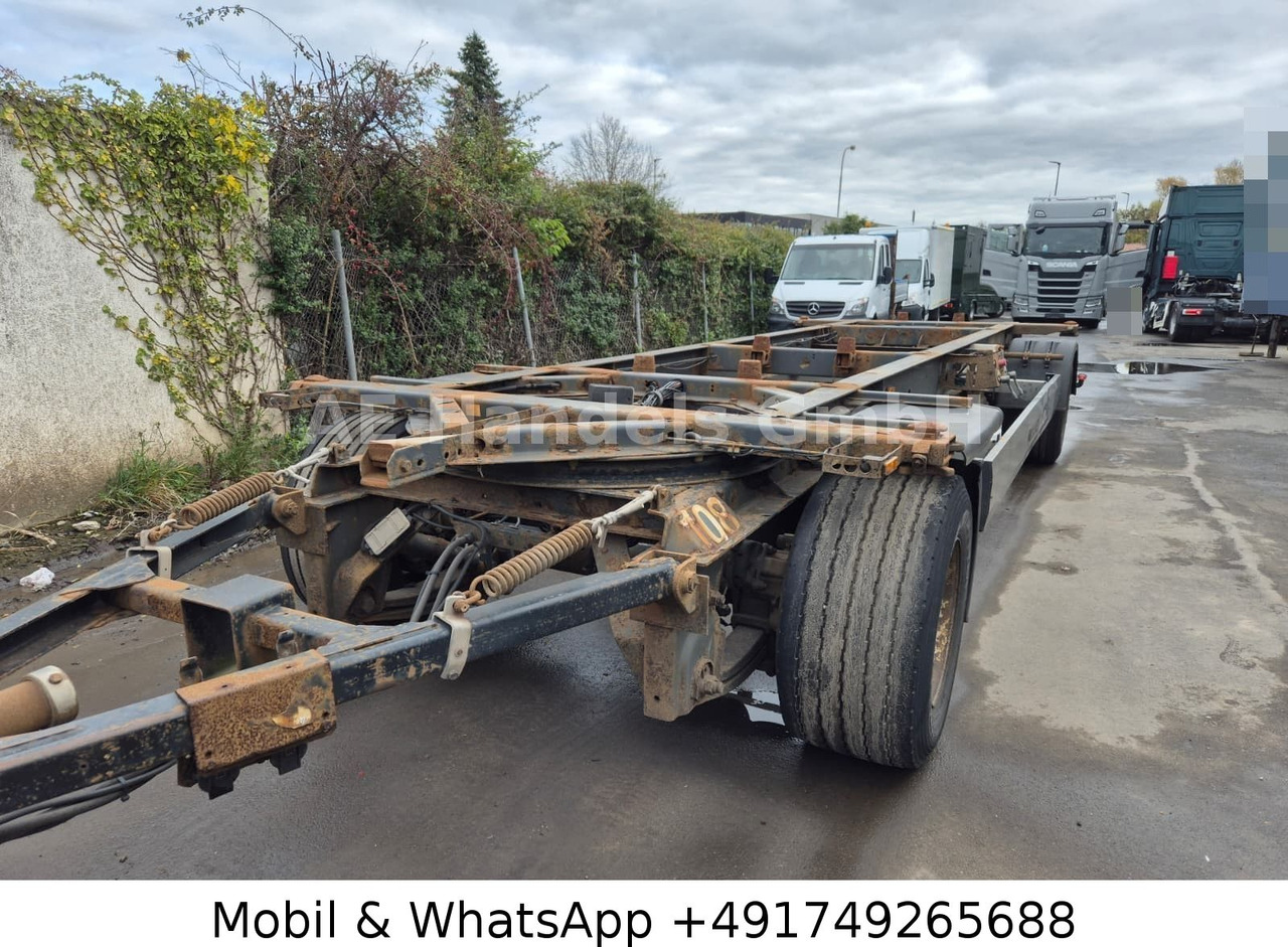 Krone AZW 18 BDF Drehschermel*Scheibenbremsen/VollLuft - Rơ moóc khung gầm: hình 1 Krone AZW 18 BDF Drehschermel*Scheibenbremsen/VollLuft - Rơ moóc khung gầm: hình 1