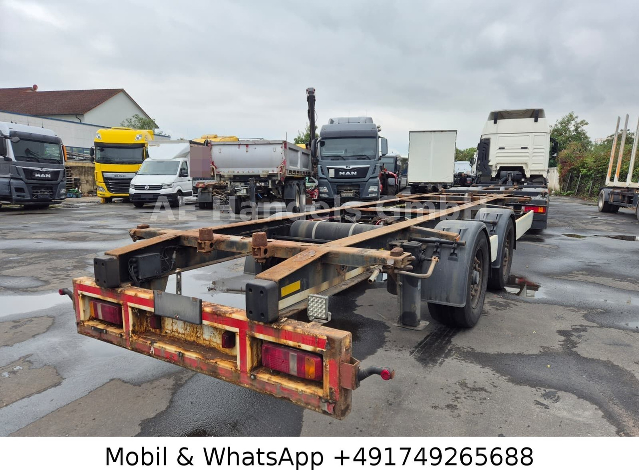 Krone ZZ Tandem BDF Tiefgekoppelt *Wabco/BWP/Luft - Xe chở container/ Rơ moóc hoán đổi thân: hình 5 Krone ZZ Tandem BDF Tiefgekoppelt *Wabco/BWP/Luft - Xe chở container/ Rơ moóc hoán đổi thân: hình 5