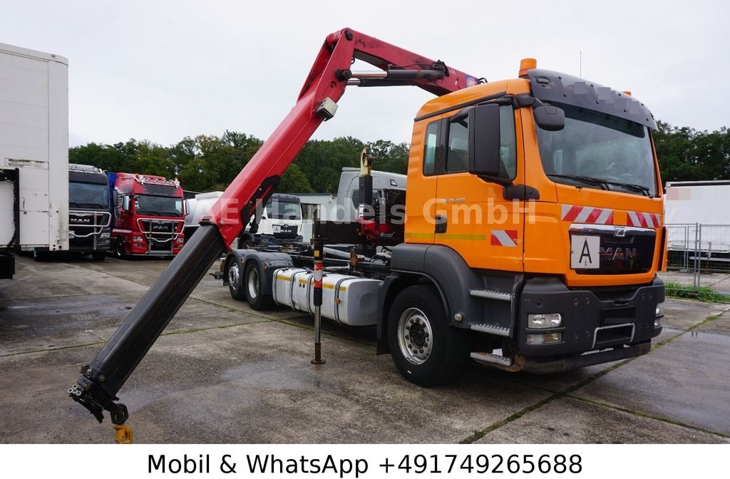 MAN TGS 26.400 BL *Hyva-20.60S/HMF-1444-22/Lenk+Lift MAN TGS 26.400 BL *Hyva-20.60S/HMF-1444-22/Lenk+Lift - Xe tải nâng móc, Xe cẩu tự hành: hình 1 MAN TGS 26.400 BL *Hyva-20.60S/HMF-1444-22/Lenk+Lift MAN TGS 26.400 BL *Hyva-20.60S/HMF-1444-22/Lenk+Lift - Xe tải nâng móc, Xe cẩu tự hành: hình 1