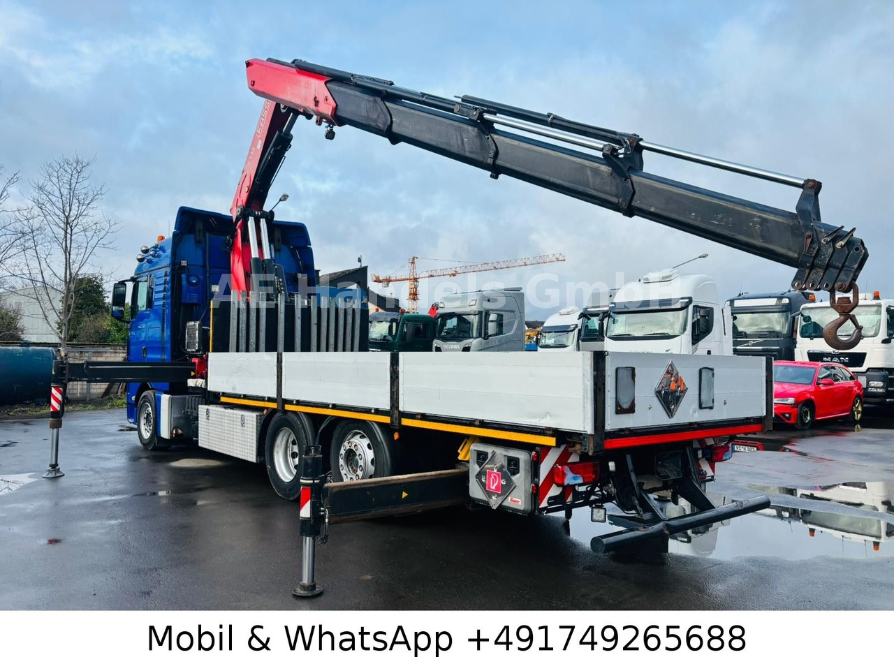 MAN TGX 26.540 XLX BL 6x2 FASSI F455 *Funk/Lenk+Lift - Xe tải thùng lửng/ Phẳng, Xe cẩu tự hành: hình 5 MAN TGX 26.540 XLX BL 6x2 FASSI F455 *Funk/Lenk+Lift - Xe tải thùng lửng/ Phẳng, Xe cẩu tự hành: hình 5
