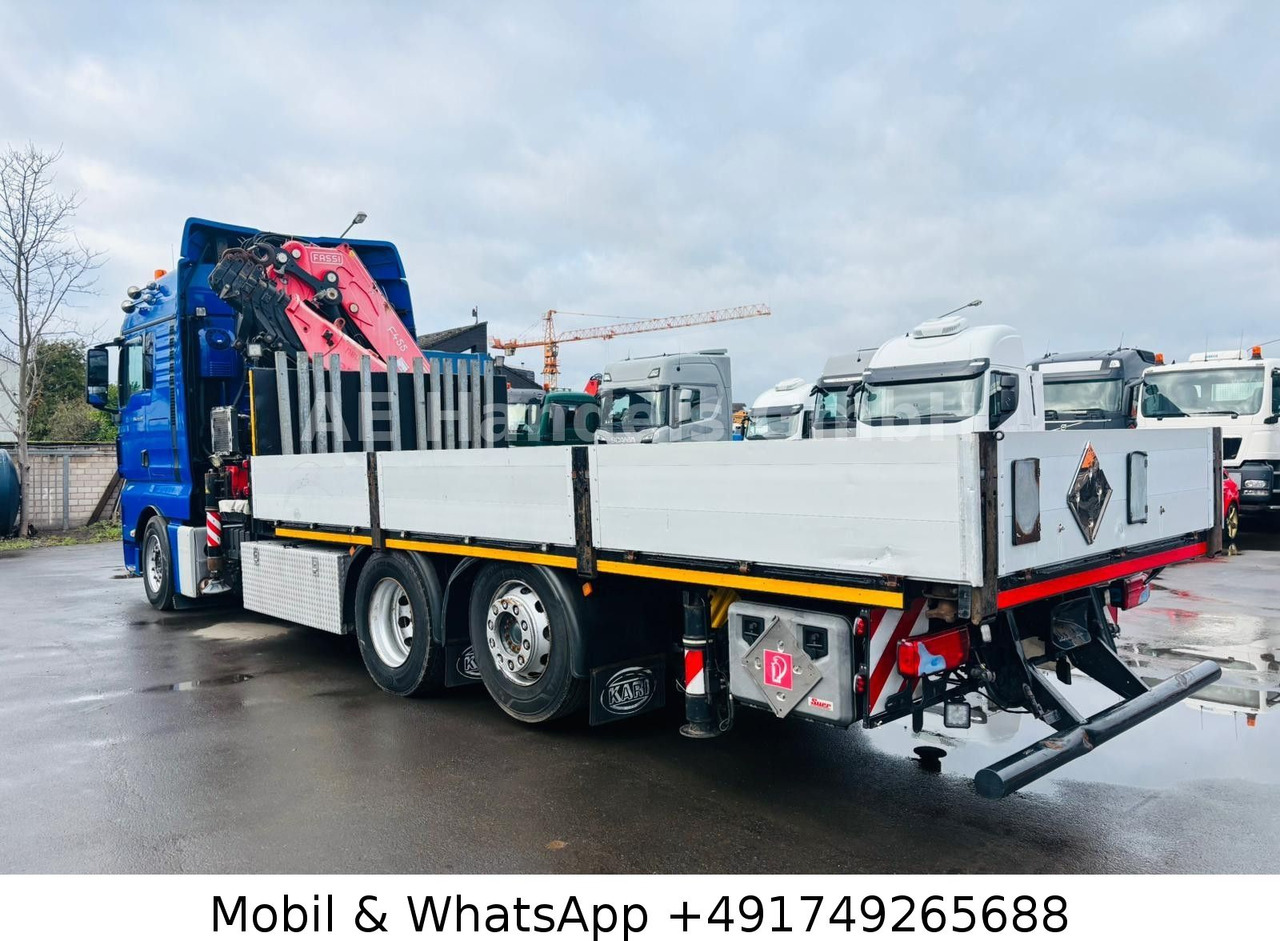 MAN TGX 26.540 XLX BL 6x2 FASSI F455 *Funk/Lenk+Lift - Xe tải thùng lửng/ Phẳng, Xe cẩu tự hành: hình 4 MAN TGX 26.540 XLX BL 6x2 FASSI F455 *Funk/Lenk+Lift - Xe tải thùng lửng/ Phẳng, Xe cẩu tự hành: hình 4