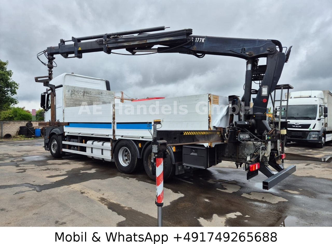 Mercedes-Benz Actros IV 2645 L LL 6x2 *Retarder/Hiab-177K-Pro - Xe tải thùng lửng/ Phẳng, Xe cẩu tự hành: hình 3 Mercedes-Benz Actros IV 2645 L LL 6x2 *Retarder/Hiab-177K-Pro - Xe tải thùng lửng/ Phẳng, Xe cẩu tự hành: hình 3
