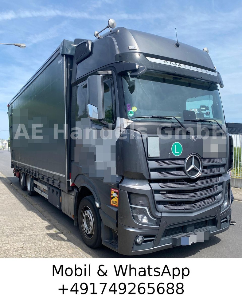 Mercedes-Benz Actros V 2540 L *Hubdach/Lenk+Lift/LBW-2,8m - Xe tải chuyên chở tự động: hình 1 Mercedes-Benz Actros V 2540 L *Hubdach/Lenk+Lift/LBW-2,8m - Xe tải chuyên chở tự động: hình 1