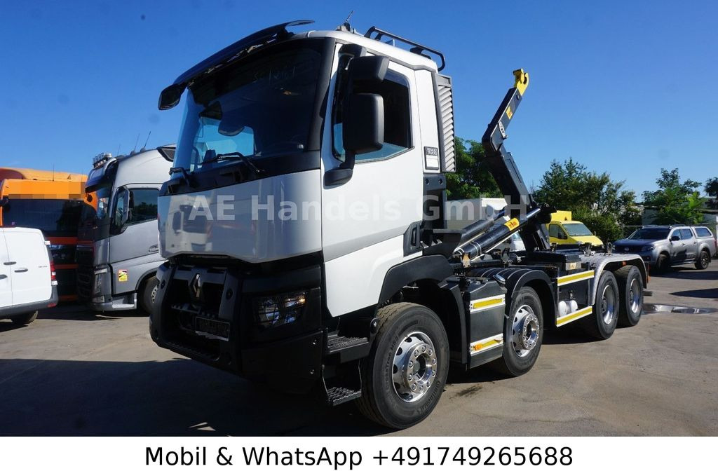 Renault C520 BB 8x4*Retarder/Hyva-26.55S-Schub/Kamera/AP - Xe tải nâng móc: hình 1 Renault C520 BB 8x4*Retarder/Hyva-26.55S-Schub/Kamera/AP - Xe tải nâng móc: hình 1