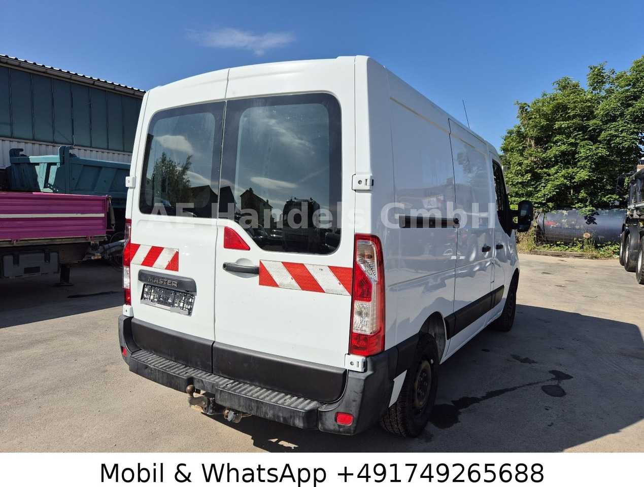 Renault Master III dci 165 Kasten L1H1 *Manual/AHK/Klima - Xe van chở khách: hình 5 Renault Master III dci 165 Kasten L1H1 *Manual/AHK/Klima - Xe van chở khách: hình 5