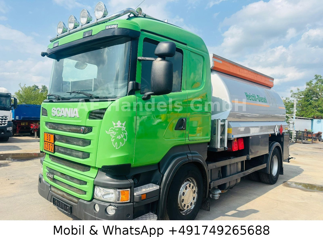 Xe bồn Scania R440 Rohr  *Retarder/Oben-Unten/2-Kammern/14m³: hình 8