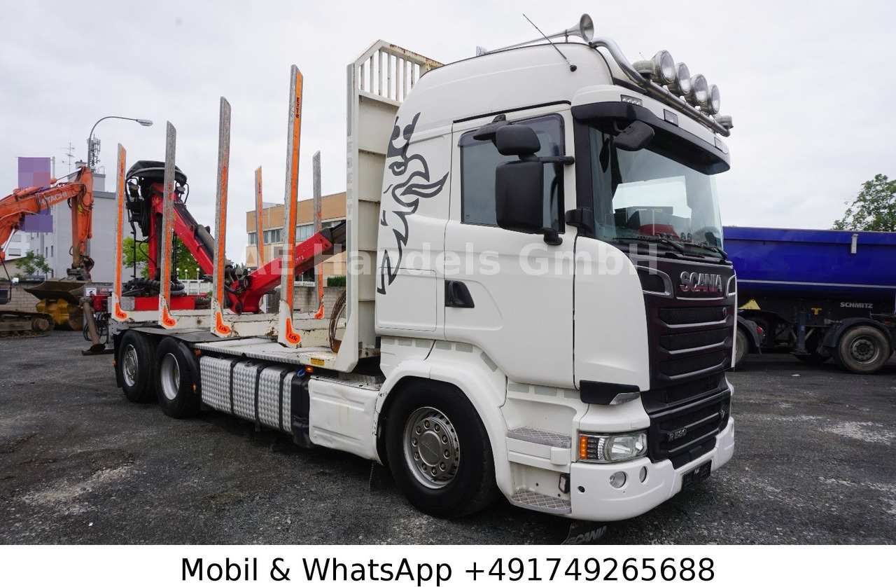 Scania R580 V8 Highline Palfinger-M120L97 *Retarder/ACC - Xe chở gỗ, Xe cẩu tự hành: hình 2 Scania R580 V8 Highline Palfinger-M120L97 *Retarder/ACC - Xe chở gỗ, Xe cẩu tự hành: hình 2