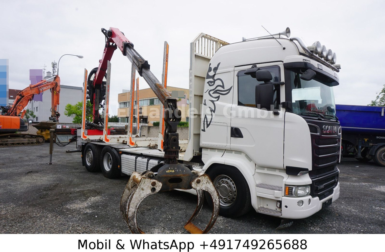 Scania R580 V8 Highline Palfinger-M120L97 *Retarder/ACC - Xe chở gỗ, Xe cẩu tự hành: hình 1 Scania R580 V8 Highline Palfinger-M120L97 *Retarder/ACC - Xe chở gỗ, Xe cẩu tự hành: hình 1