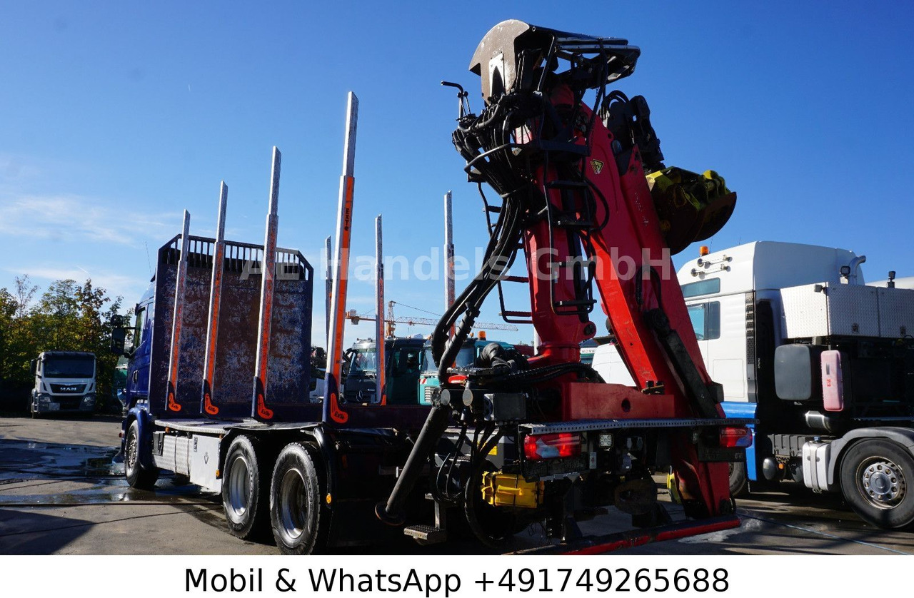 Scania R580 V8 LL 6x4 Palfinger-M120Z79 *Retarder/ACC - Xe chở gỗ, Xe cẩu tự hành: hình 5 Scania R580 V8 LL 6x4 Palfinger-M120Z79 *Retarder/ACC - Xe chở gỗ, Xe cẩu tự hành: hình 5
