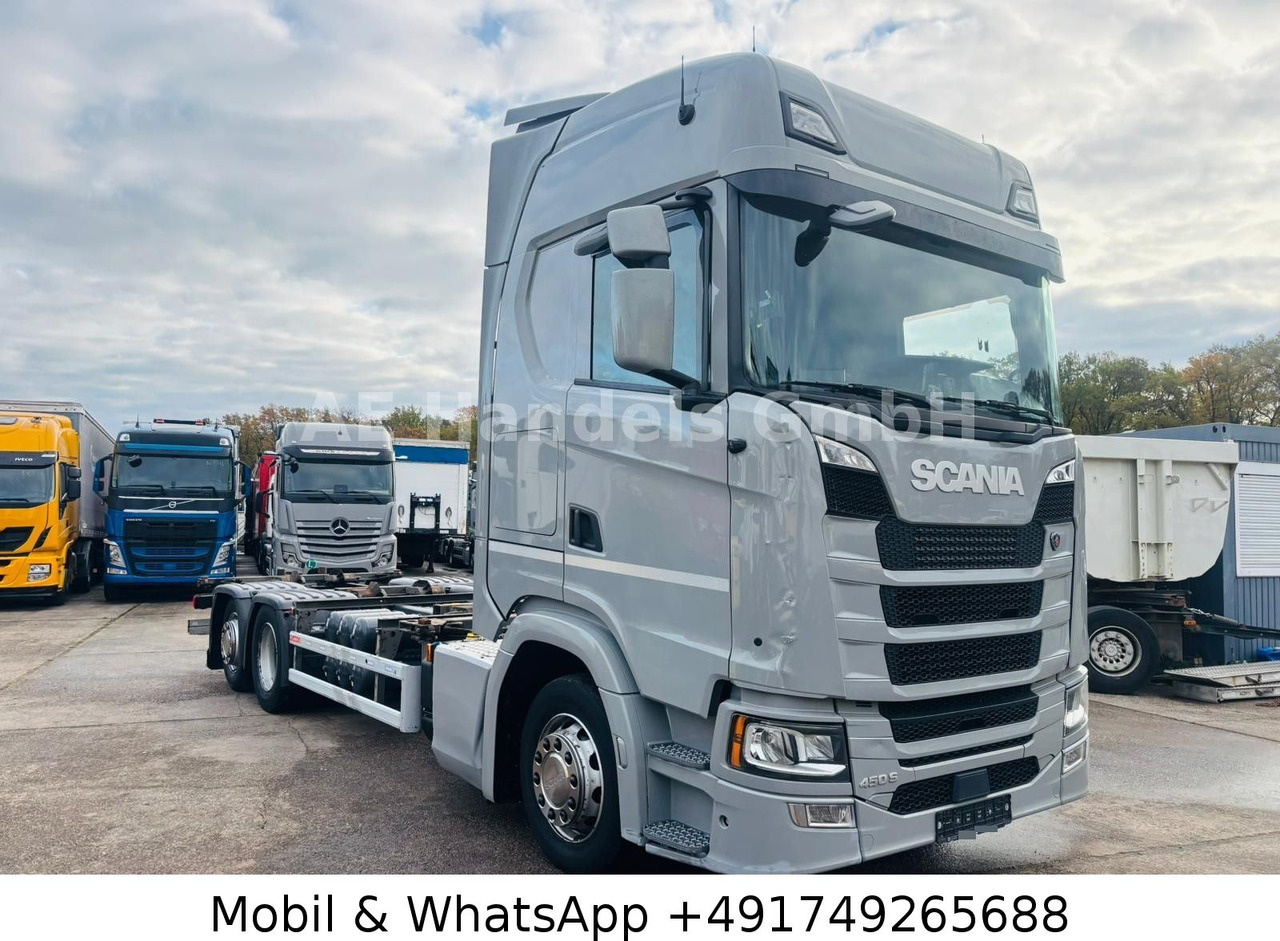 Scania S450 HighLine BDF *Retarder/Lenk+Lift/Multi/ACC - Xe chở container/ Xe tải hoán đổi thân: hình 1 Scania S450 HighLine BDF *Retarder/Lenk+Lift/Multi/ACC - Xe chở container/ Xe tải hoán đổi thân: hình 1