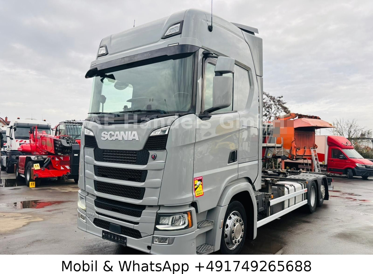 Scania S450 HighLine BDF *Retarder/Lenk+Lift/Multi/ACC - Xe chở container/ Xe tải hoán đổi thân: hình 1 Scania S450 HighLine BDF *Retarder/Lenk+Lift/Multi/ACC - Xe chở container/ Xe tải hoán đổi thân: hình 1