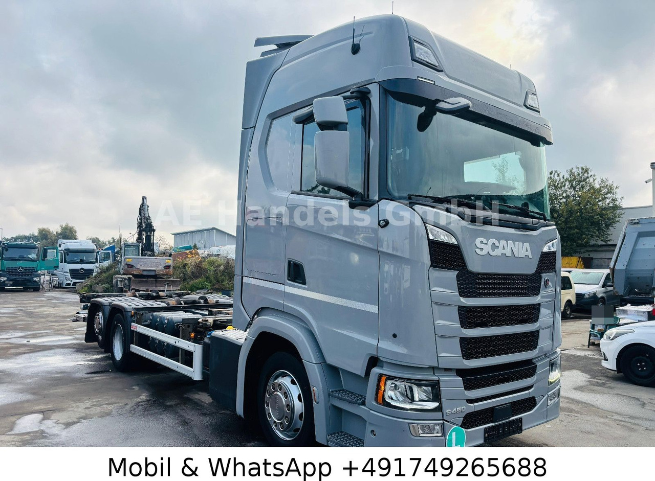Scania S450 HighLine BDF *Retarder/Lenk+Lift/Multi/LBW - Xe chở container/ Xe tải hoán đổi thân: hình 1 Scania S450 HighLine BDF *Retarder/Lenk+Lift/Multi/LBW - Xe chở container/ Xe tải hoán đổi thân: hình 1