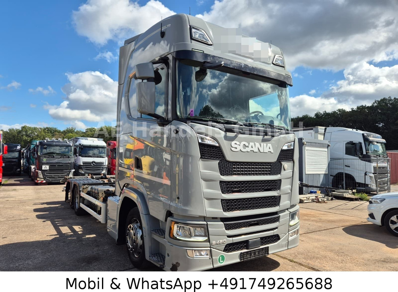 Scania S450 HighLine BDF *Retarder/Lenk+Lift/Multi/LBW - Xe chở container/ Xe tải hoán đổi thân: hình 1 Scania S450 HighLine BDF *Retarder/Lenk+Lift/Multi/LBW - Xe chở container/ Xe tải hoán đổi thân: hình 1