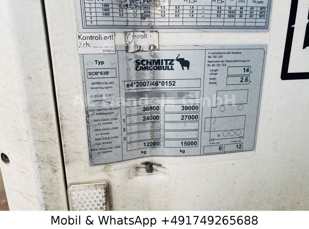 Sơ mi rơ moóc đông lạnh Schmitz Cargobull SKO 24/13.4 FP60 Cool *Carrier-Vector-1950/+-30° Schmitz Cargobull SKO 24/13.4 FP60 Cool *Carrier-Vector-1950/+-30°: hình 17 Sơ mi rơ moóc đông lạnh Schmitz Cargobull SKO 24/13.4 FP60 Cool *Carrier-Vector-1950/+-30° Schmitz Cargobull SKO 24/13.4 FP60 Cool *Carrier-Vector-1950/+-30°: hình 17