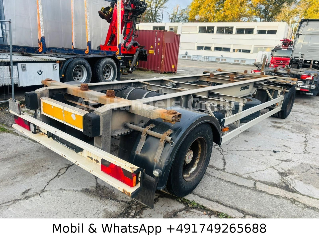 Sommer AW 18T Drehschemel BDF *Luft/Luft*Scheibenbremse - Xe chở container/ Rơ moóc hoán đổi thân: hình 5 Sommer AW 18T Drehschemel BDF *Luft/Luft*Scheibenbremse - Xe chở container/ Rơ moóc hoán đổi thân: hình 5
