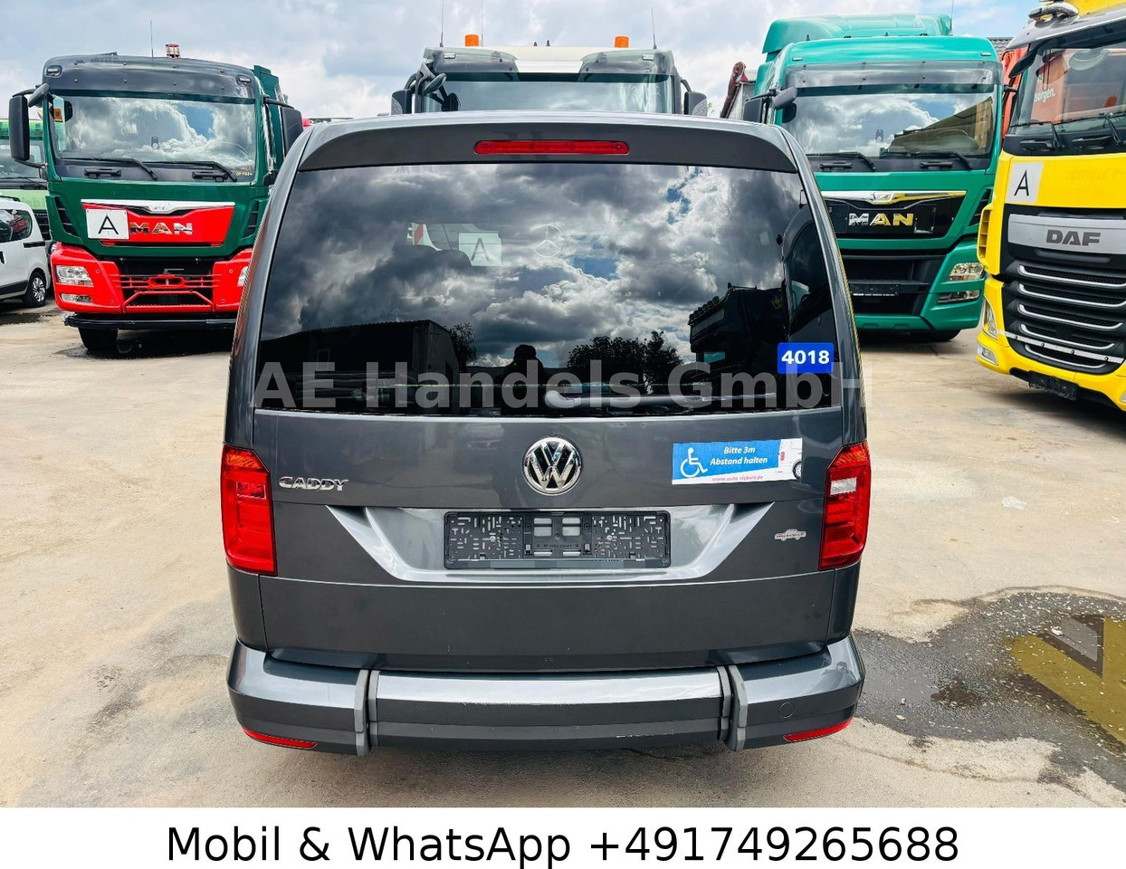 Volkswagen Caddy 2.0 TDI Maxi BTW *Rampe/Klima/Tempomat/6+1 - Xe van chở khách: hình 5 Volkswagen Caddy 2.0 TDI Maxi BTW *Rampe/Klima/Tempomat/6+1 - Xe van chở khách: hình 5
