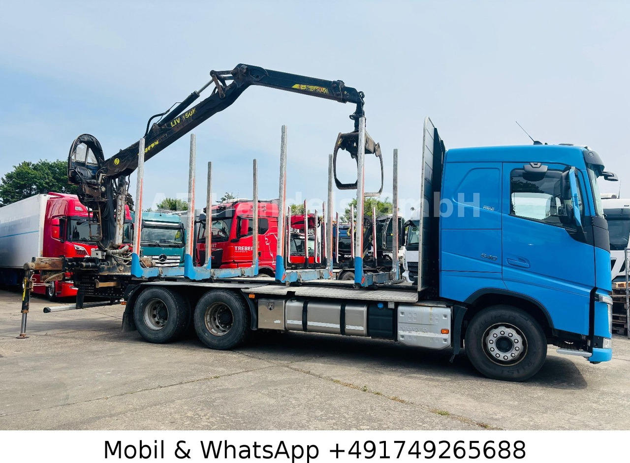 Volvo FH 540 BL 6x4 Tajfun LIV-150K *Retarder/Exte/ACC - Xe chở gỗ, Xe cẩu tự hành: hình 2 Volvo FH 540 BL 6x4 Tajfun LIV-150K *Retarder/Exte/ACC - Xe chở gỗ, Xe cẩu tự hành: hình 2