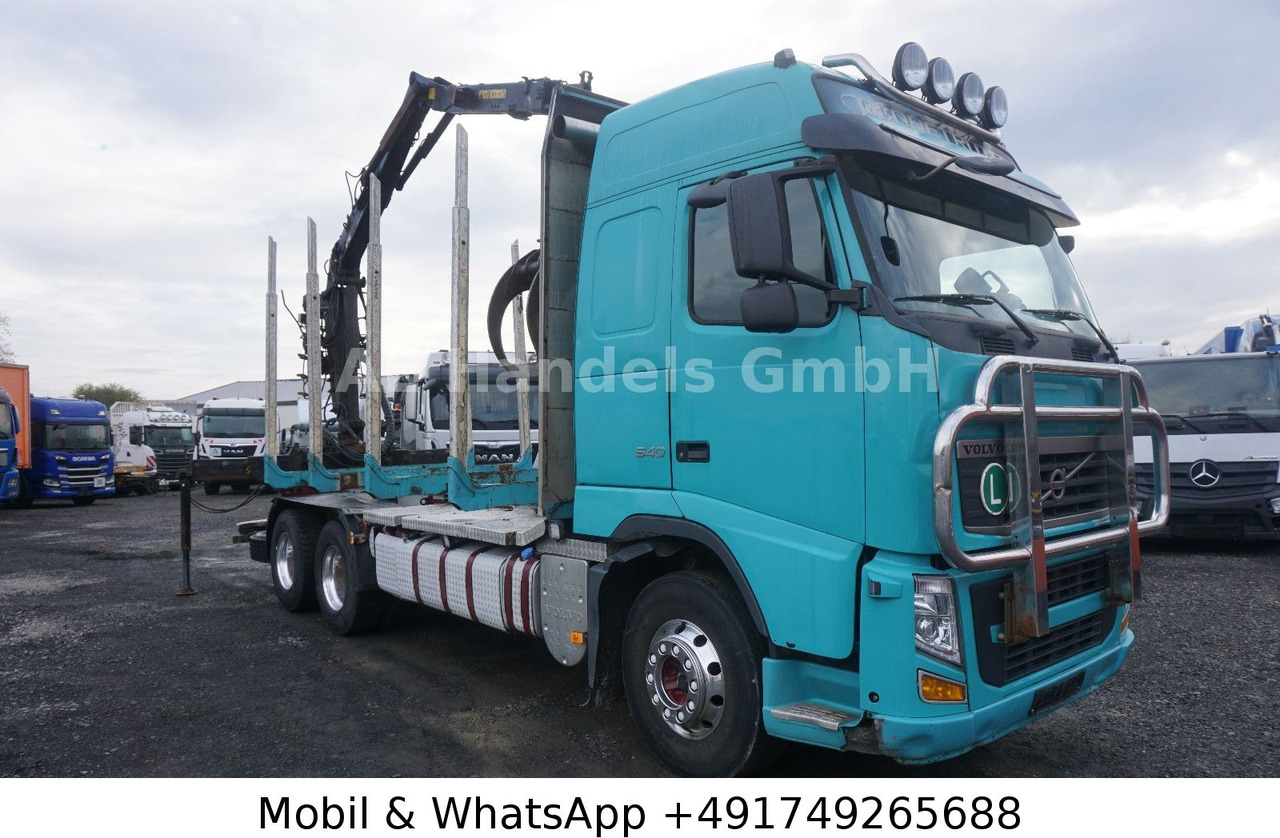 Volvo FH 540 Globe BL 6x4 Hiab 115z-80  *VEB+/AHK - Xe chở gỗ, Xe cẩu tự hành: hình 1 Volvo FH 540 Globe BL 6x4 Hiab 115z-80  *VEB+/AHK - Xe chở gỗ, Xe cẩu tự hành: hình 1