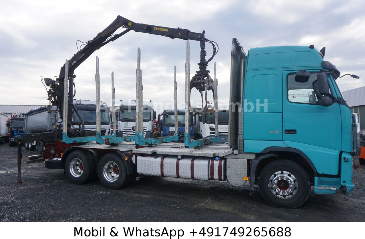 Volvo FH 540 Globe BL 6x4 Hiab 115z-80  *VEB+/AHK - Xe chở gỗ, Xe cẩu tự hành: hình 2 Volvo FH 540 Globe BL 6x4 Hiab 115z-80  *VEB+/AHK - Xe chở gỗ, Xe cẩu tự hành: hình 2