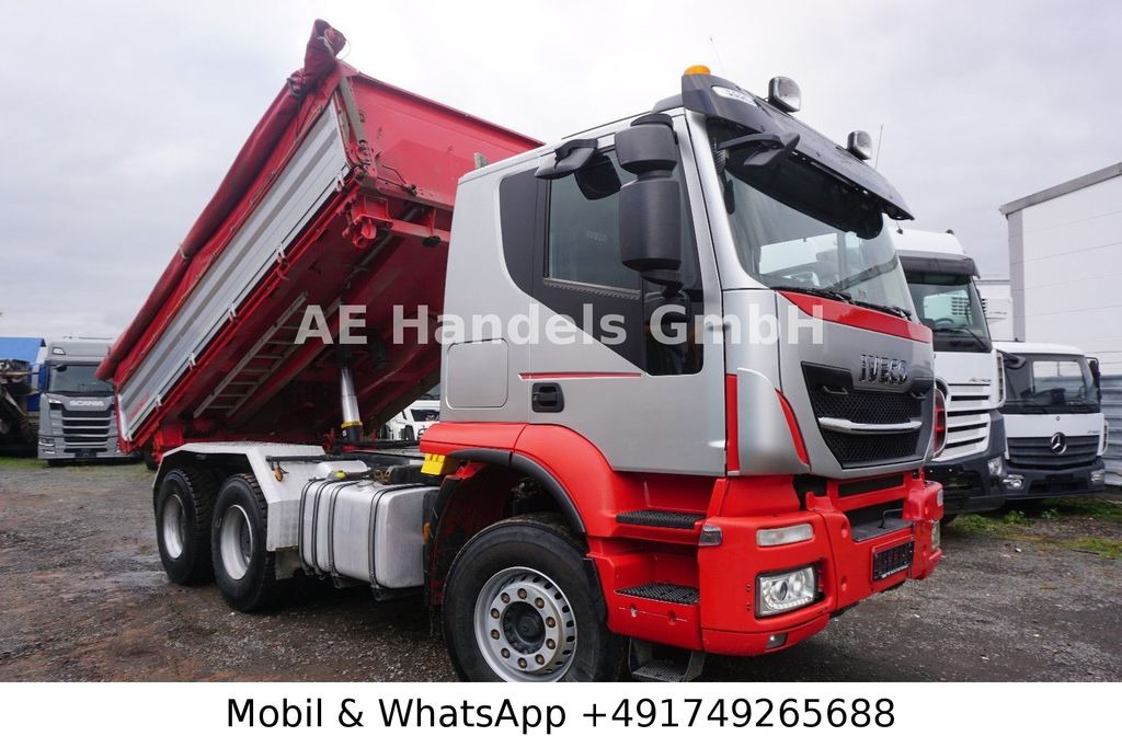 Xe đầu kéo Iveco Trakker 500 BL 6x4 *Retarder/11m³/Wechselkipper: hình 8