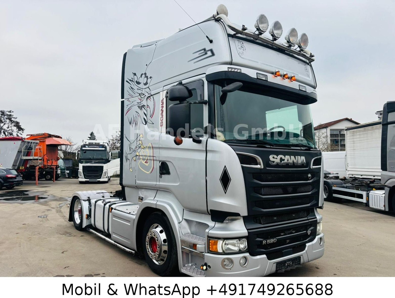 Scania R520 V8 TopLine LL Low *Retarder/Hubsattel/ACC - Xe đầu kéo: hình 1 Scania R520 V8 TopLine LL Low *Retarder/Hubsattel/ACC - Xe đầu kéo: hình 1