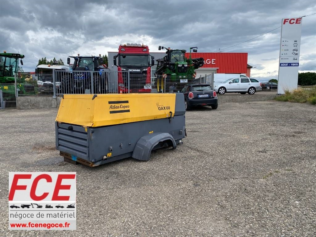 Atlas Copco QAX 60 - Carte Grise Françaises endommagé - Bộ phát điện: hình 2 Atlas Copco QAX 60 - Carte Grise Françaises endommagé - Bộ phát điện: hình 2