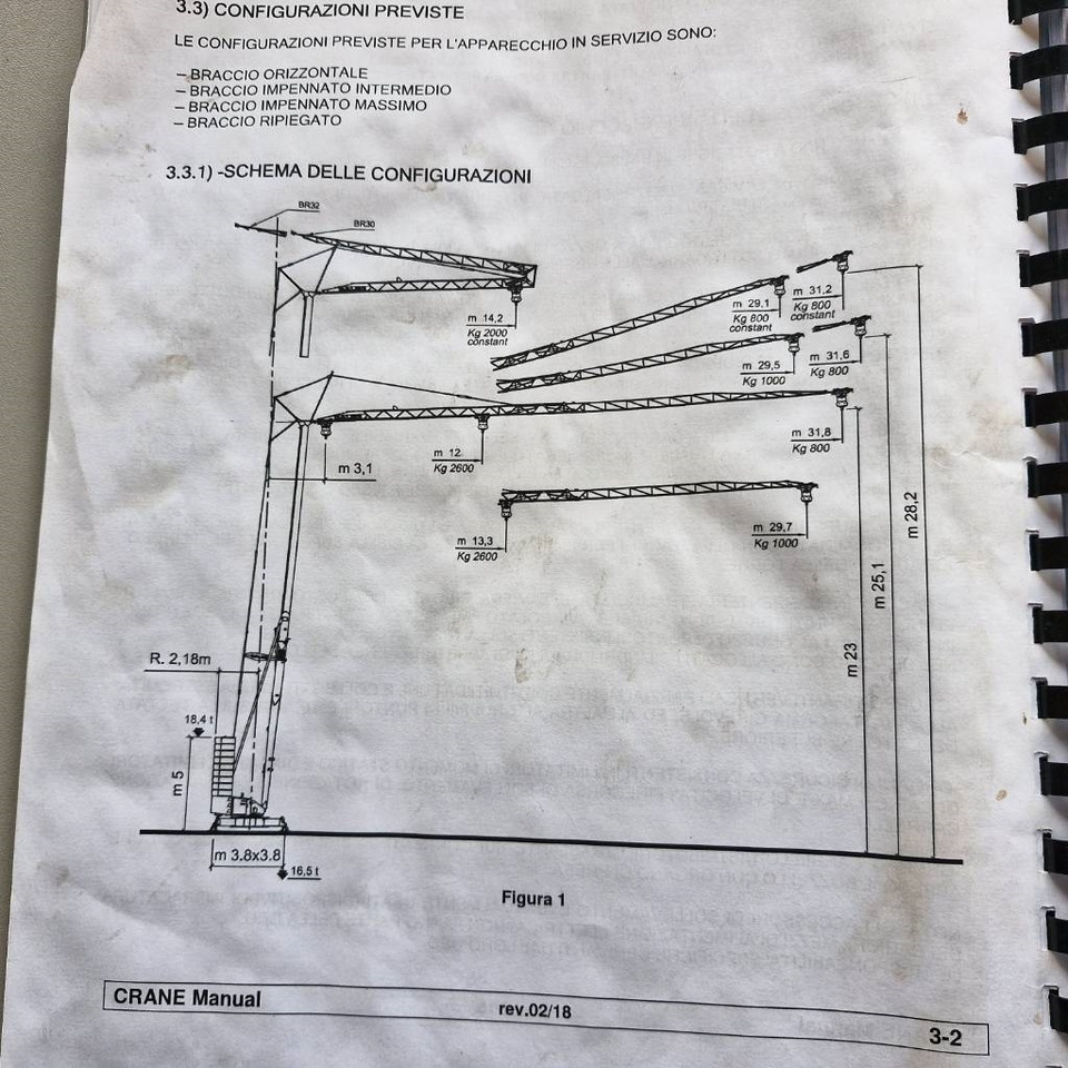 Cần cẩu tháp Dalbe Dalbe DB 50 1er Main /Certificat CE Non Endommagée: hình 33
